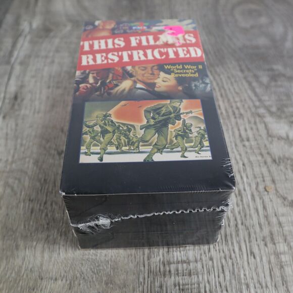 NEW The World War II 3 VHS Tape Set WW2 Film is Restricted Secrets Revealed - Picture 6 of 6